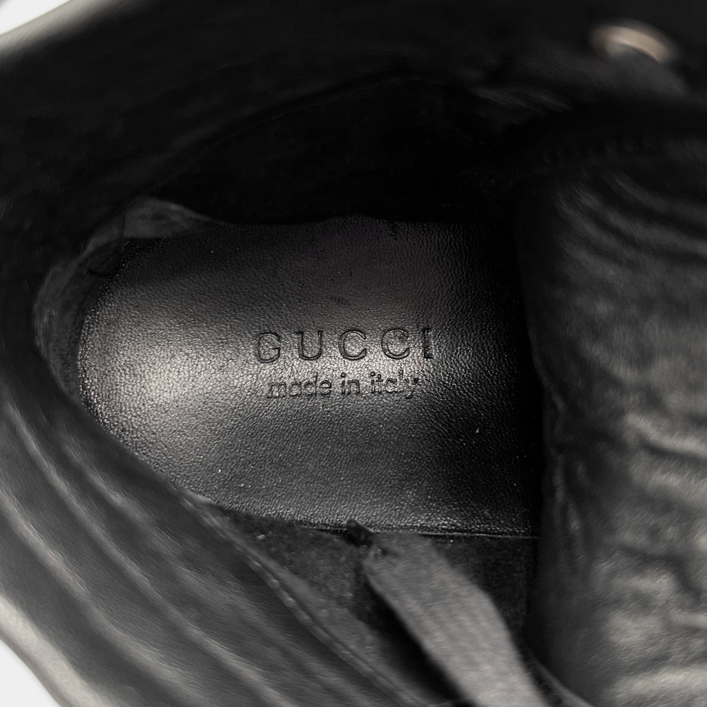 Gucci High Top GG Monogram Sneakers