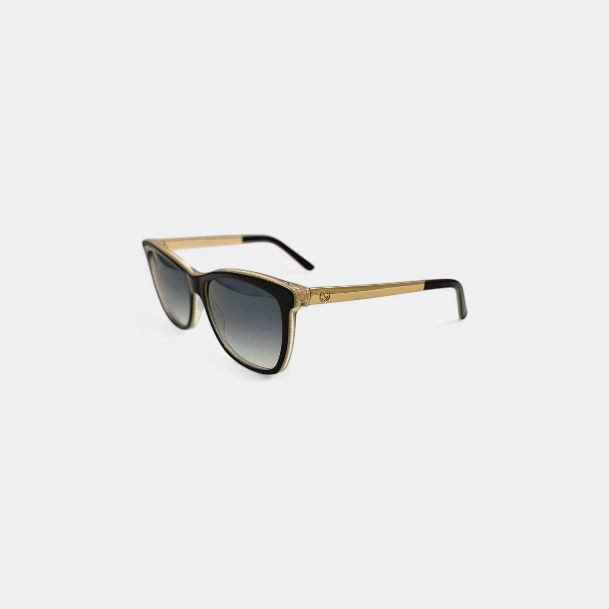Gucci 2015 Gold Square Frame Sunglasses