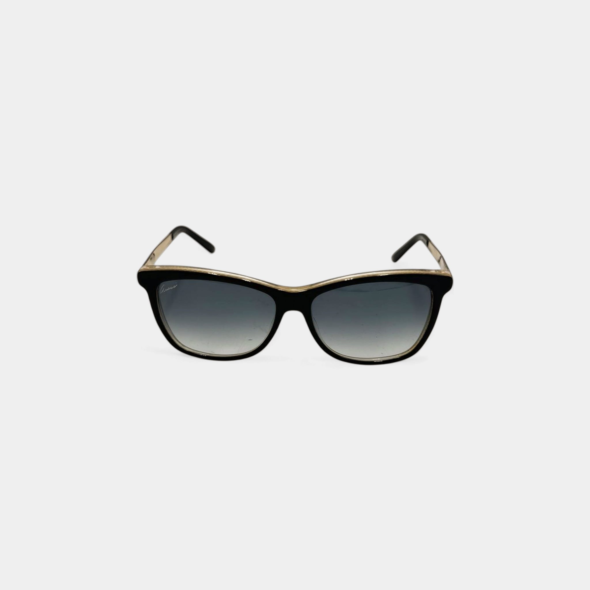 Gucci 2015 Gold Square Frame Sunglasses