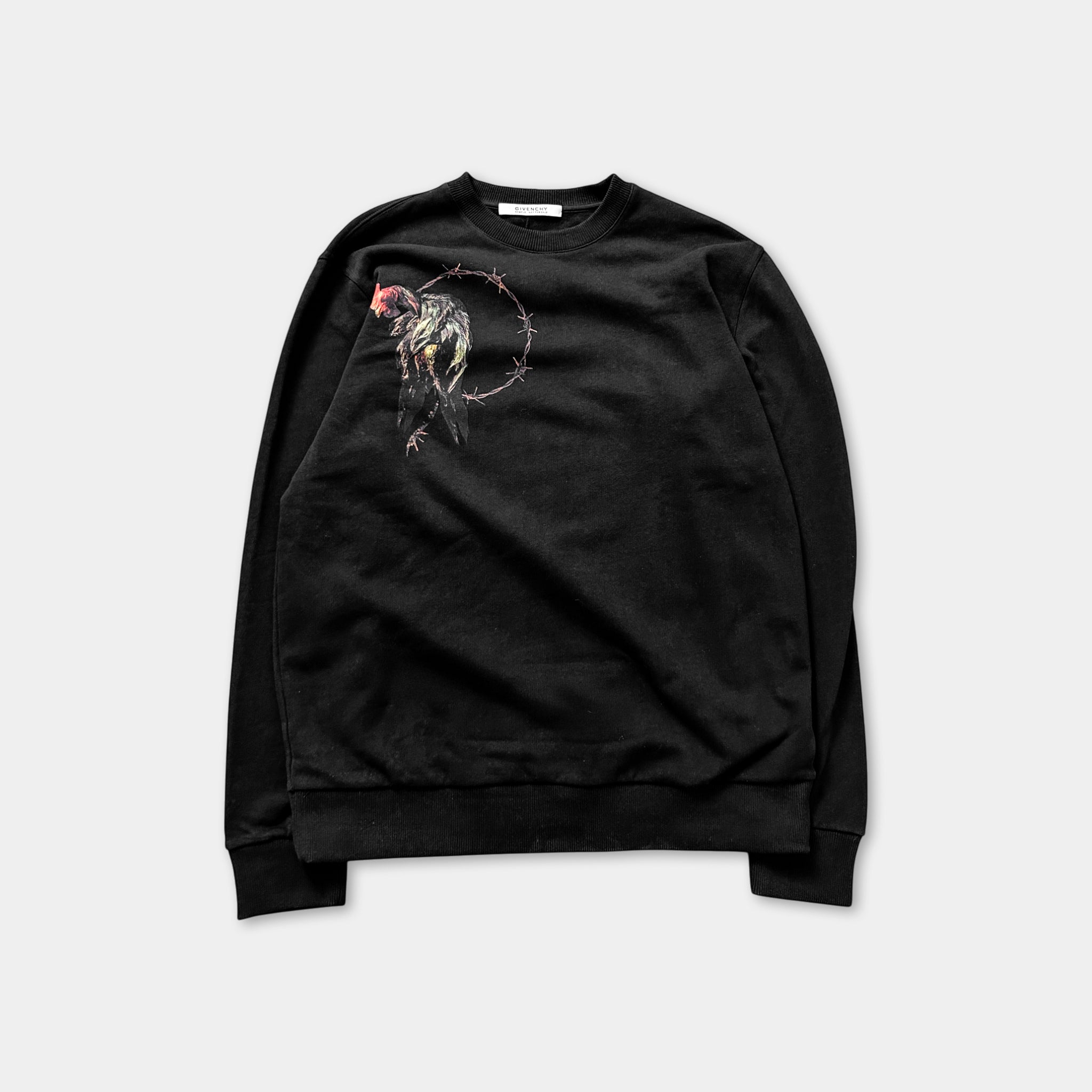 Givenchy Rooster Print Crewneck