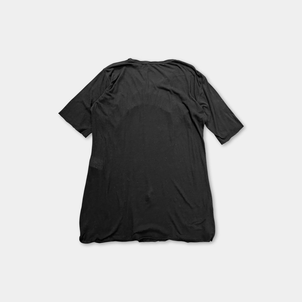 Givenchy "Virginia Bitch" Black Cross Appliqué T-Shirt