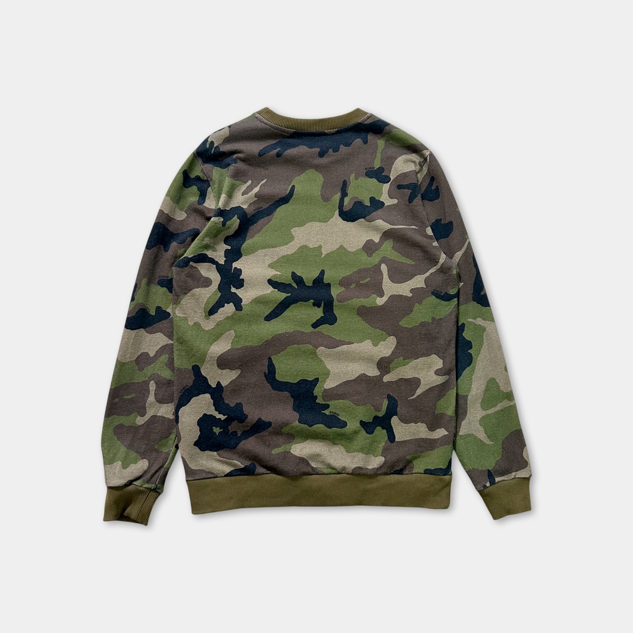 Givenchy Monkey Camo Crewneck