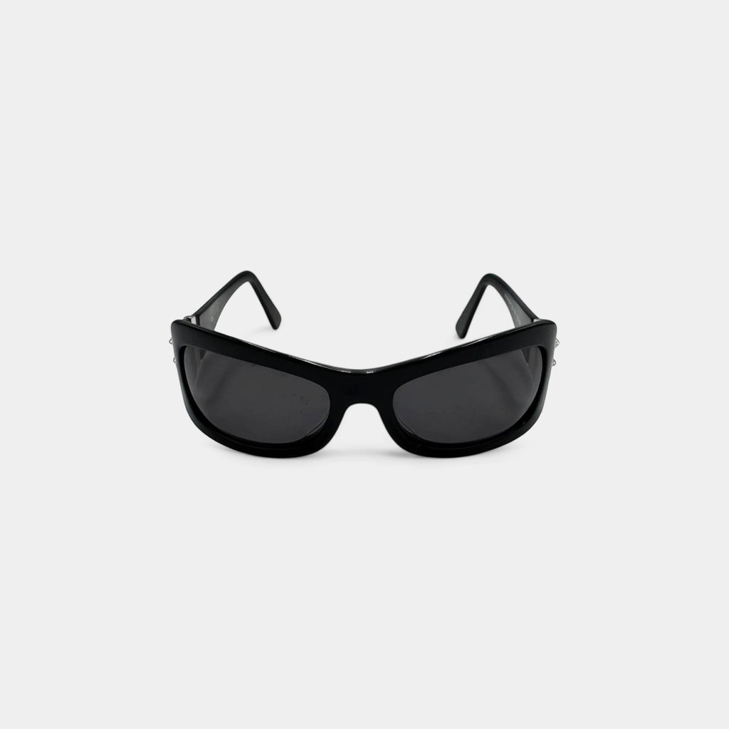 Givenchy 2000s Piercing-Detail Black Sunglasses