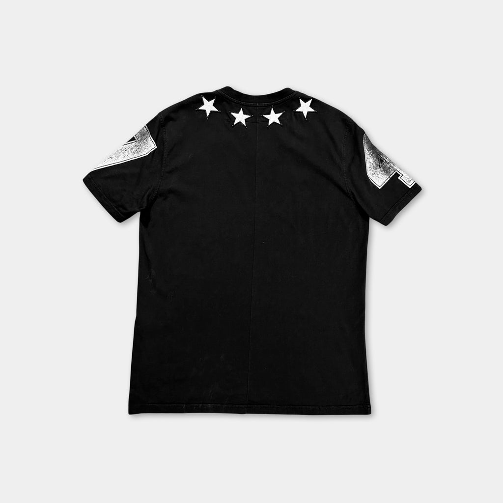 Givenchy 2010s Iconic Black Stars T-Shirt