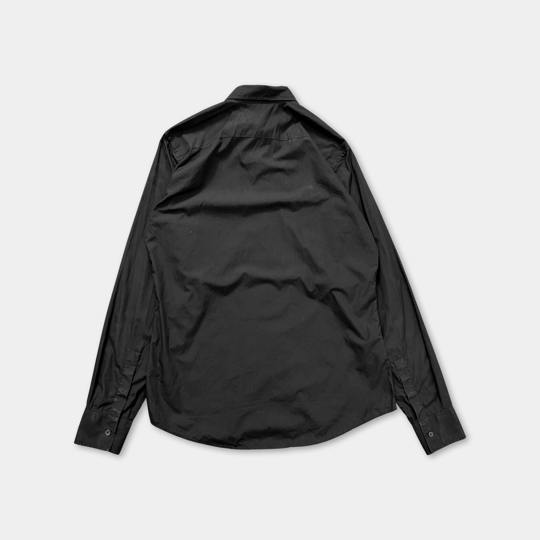 Givenchy Logo Black Button-Up Shirt