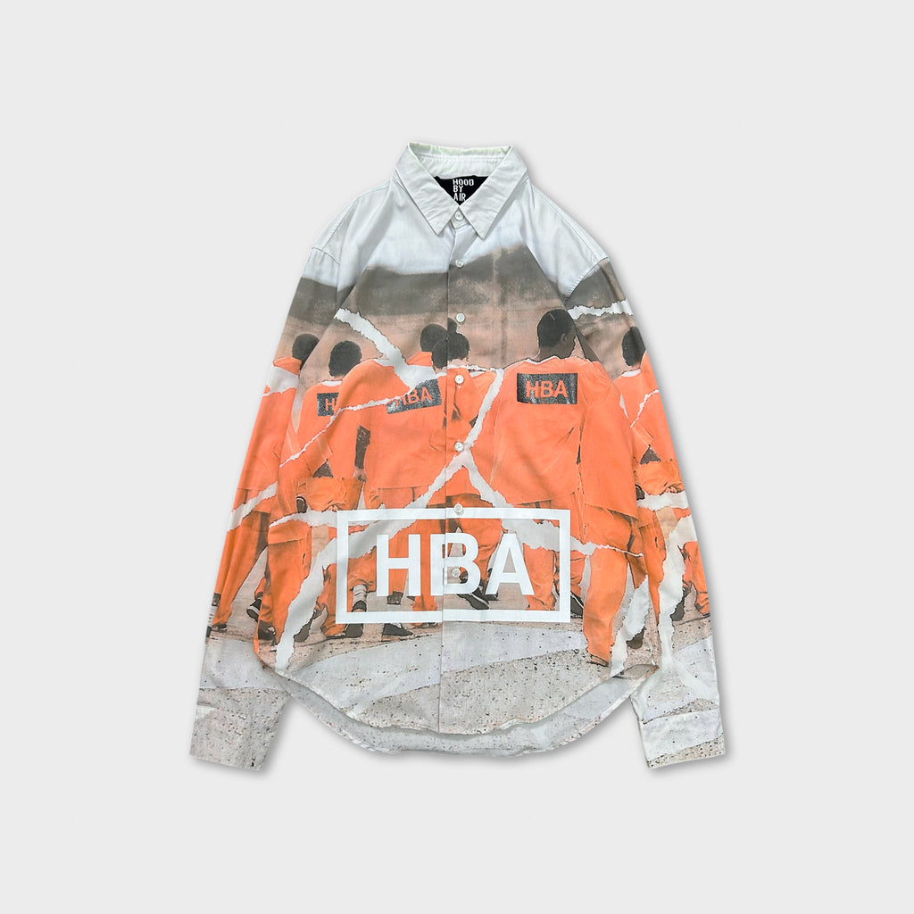 Hood By Air (HBA) FW14 Prisoner Button Shirt