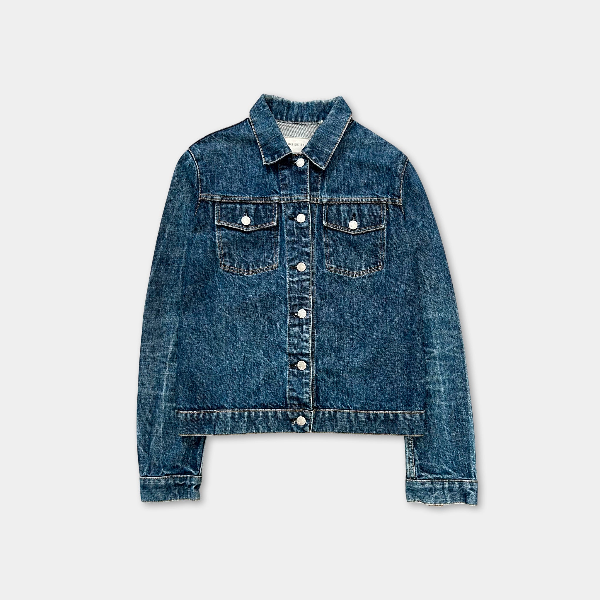 Helmut Lang Classic Blue Denim Jacket