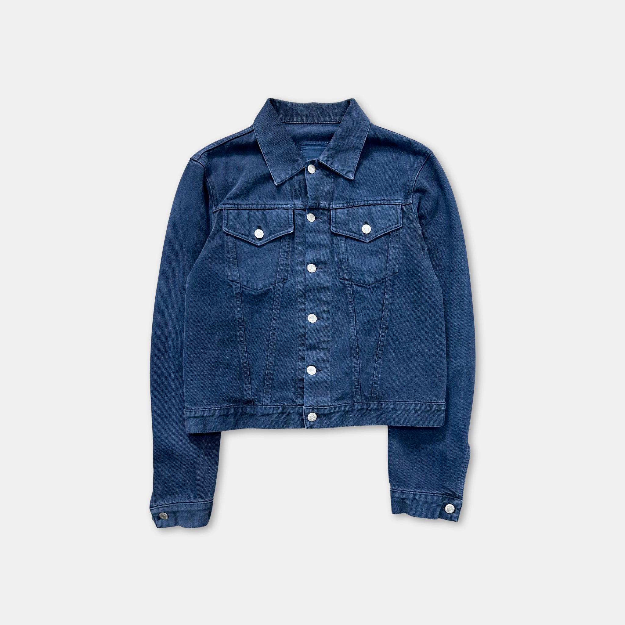 Helmut Lang 1990's Classic Blue Denim Jacket