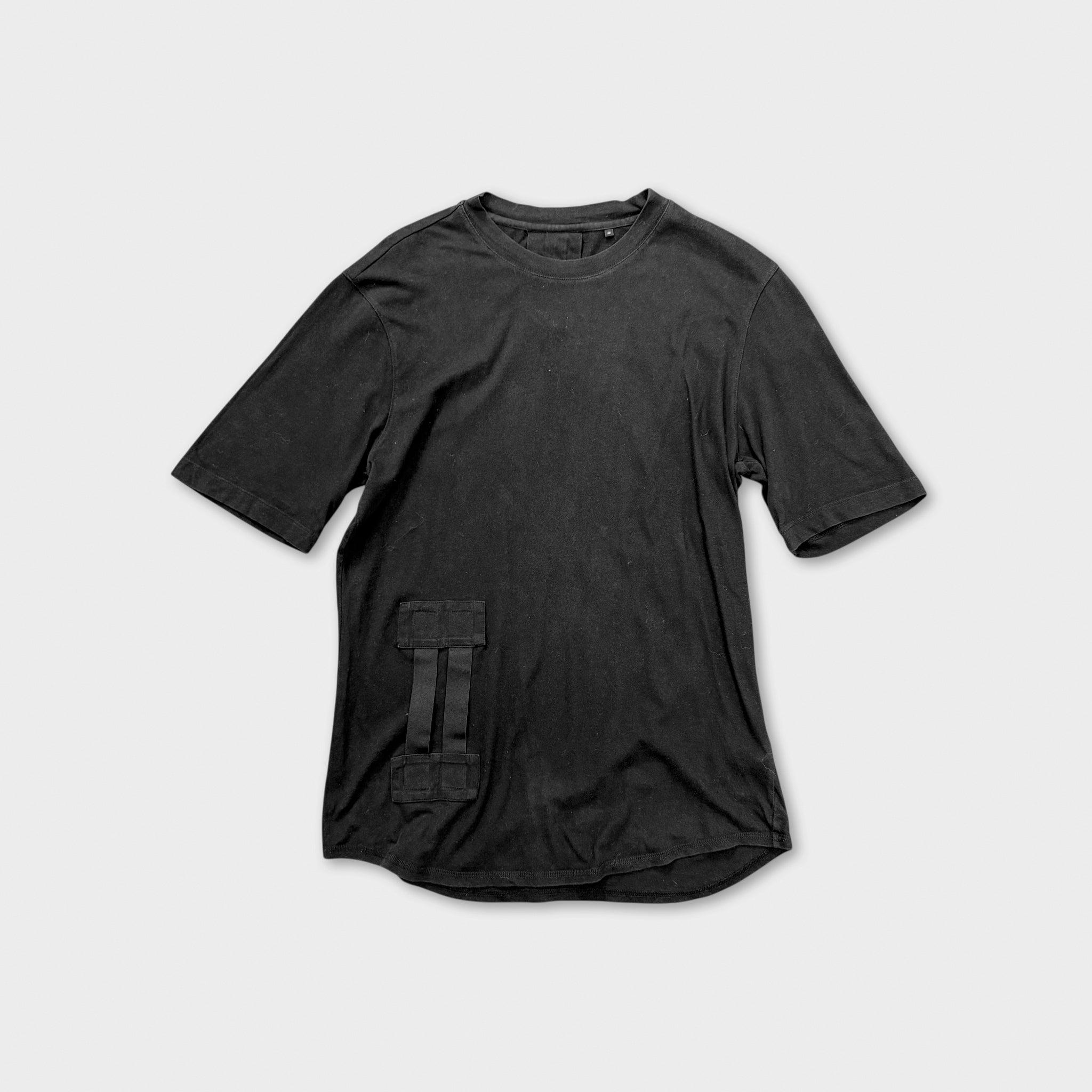 Helmut Lang Black Utilitarian Bondage Strap T-Shirt