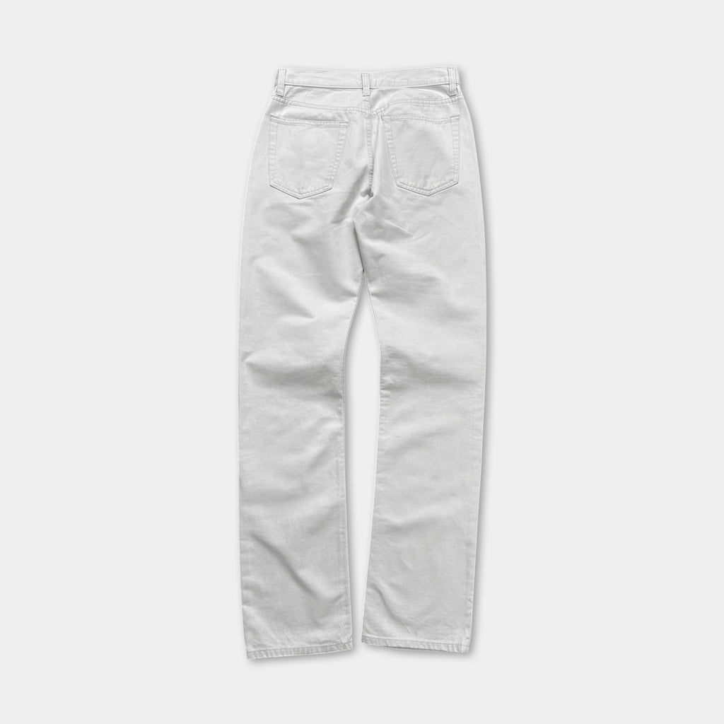 Helmut Lang 1998 Minimalist Straight Leg Cotton Pants