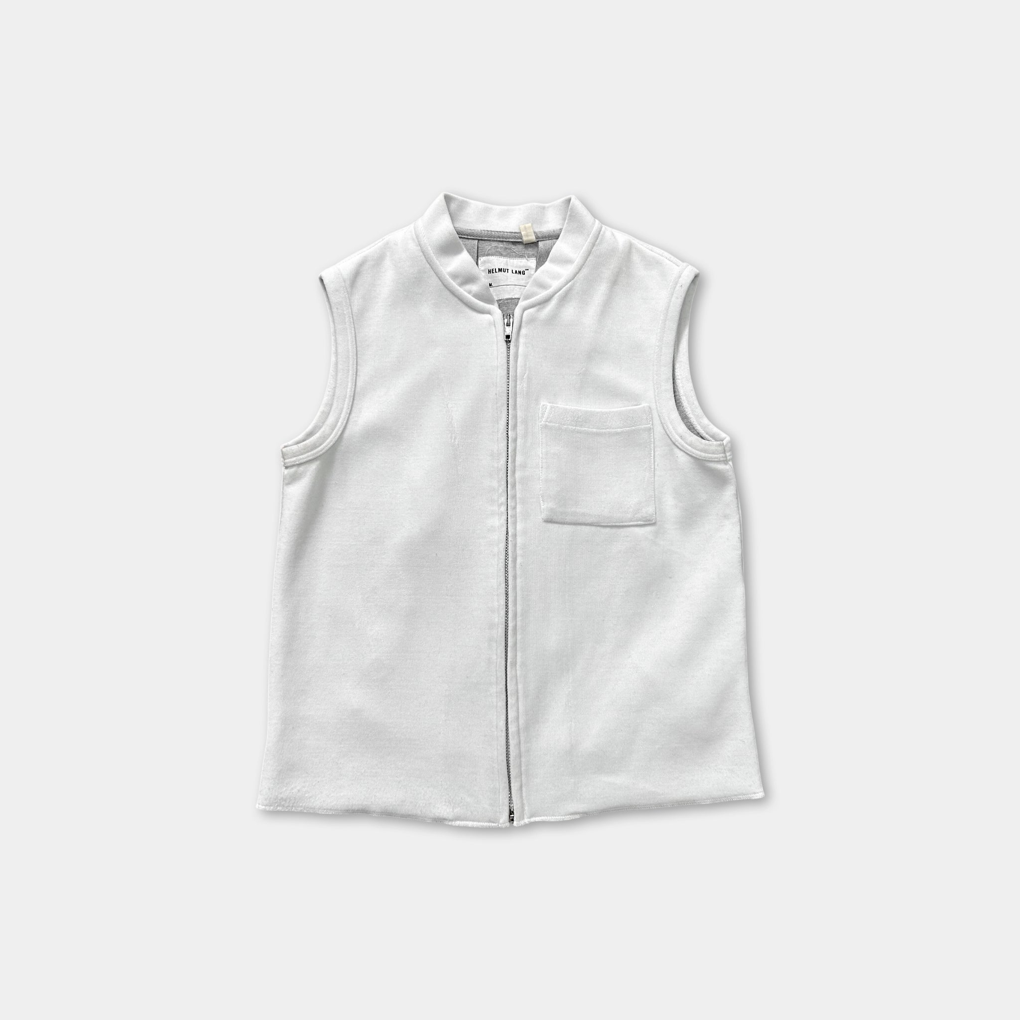 Helmut Lang 1999 Parachute White Vest