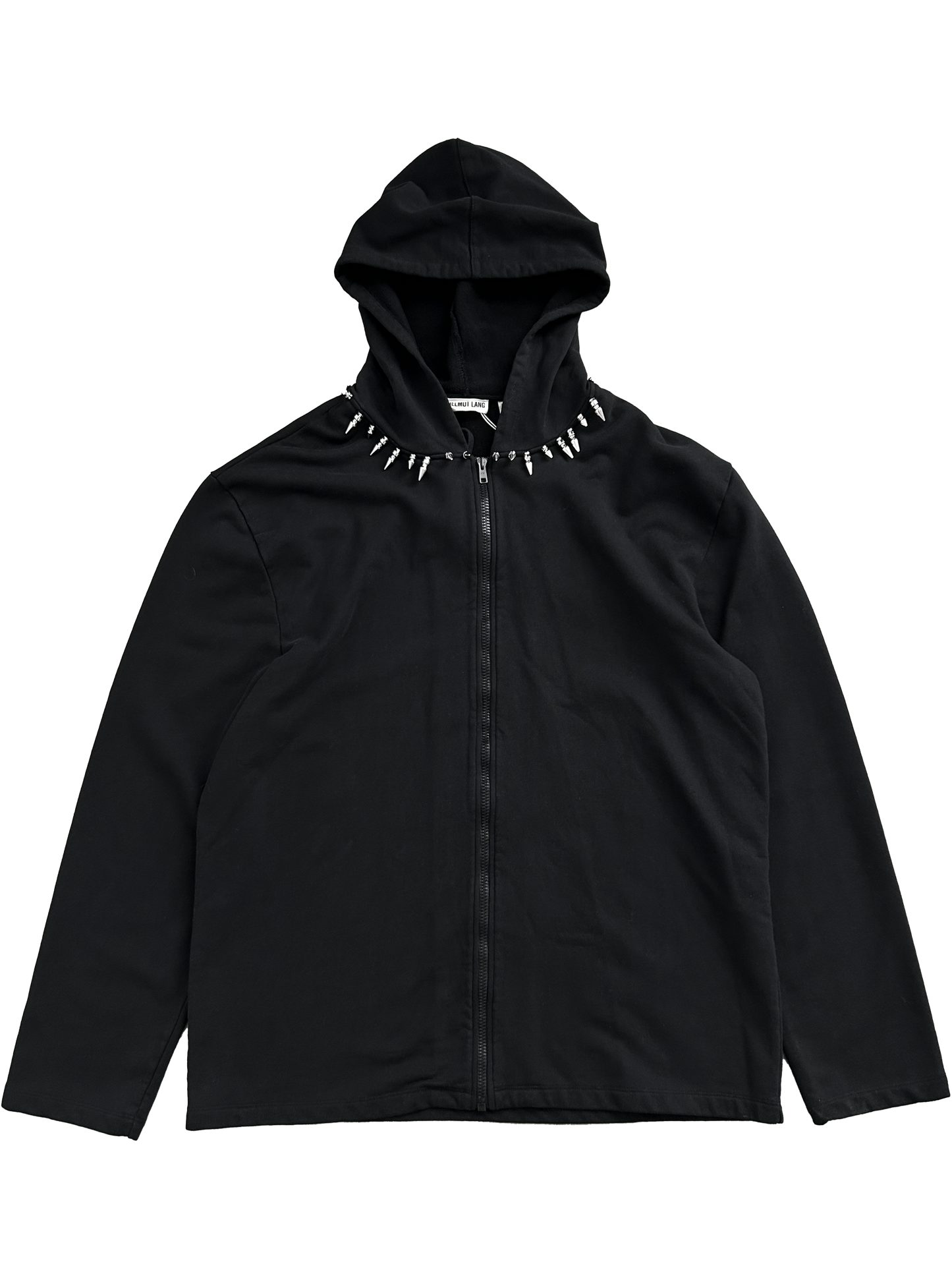 Helmut Lang 00's Spiked Hoodie