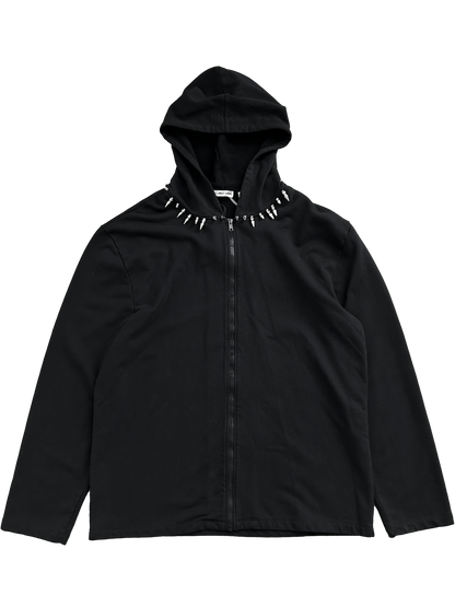 Helmut Lang 00's Spiked Hoodie