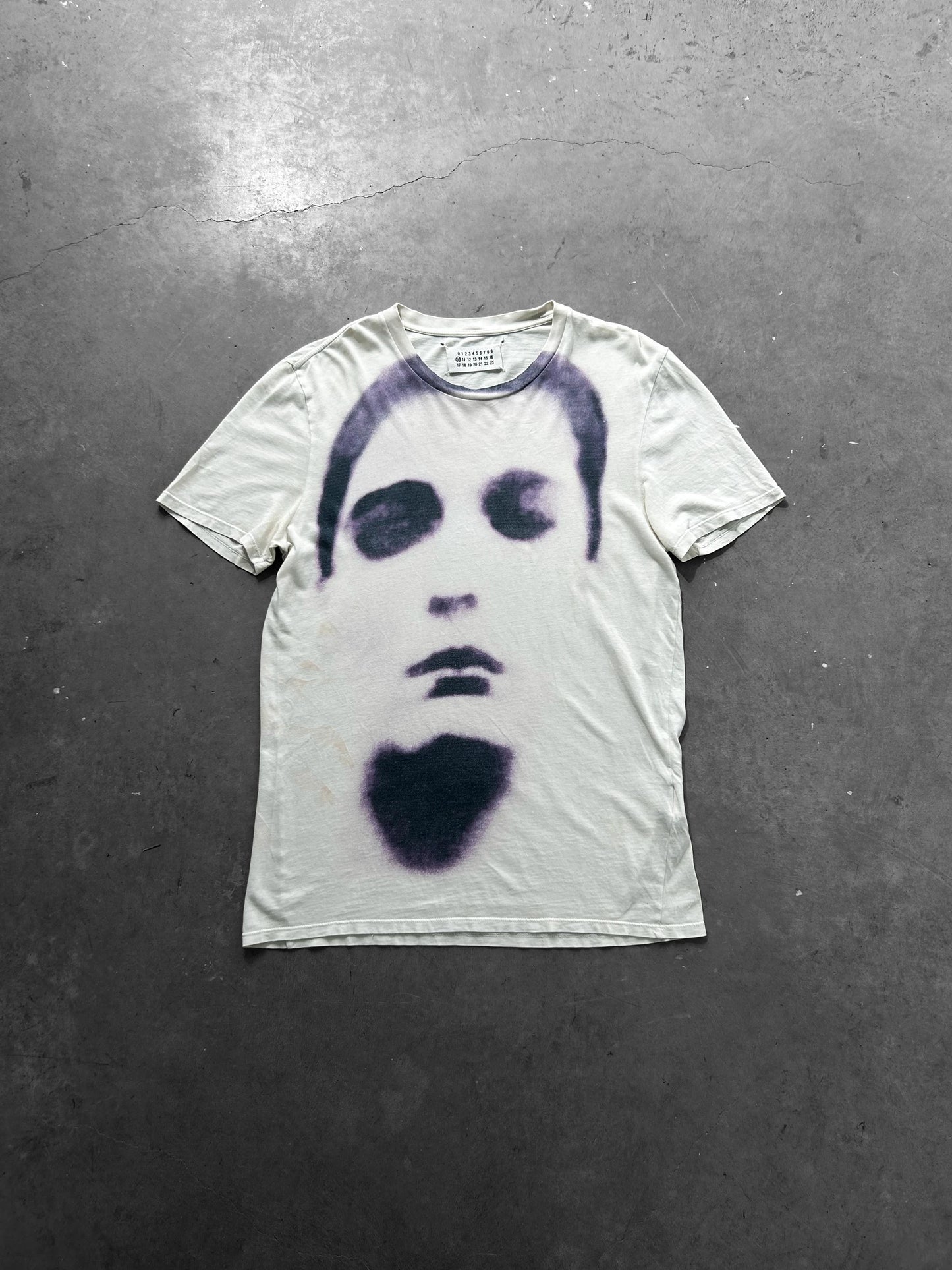 Maison Margiela SS10 Blur Face Tee