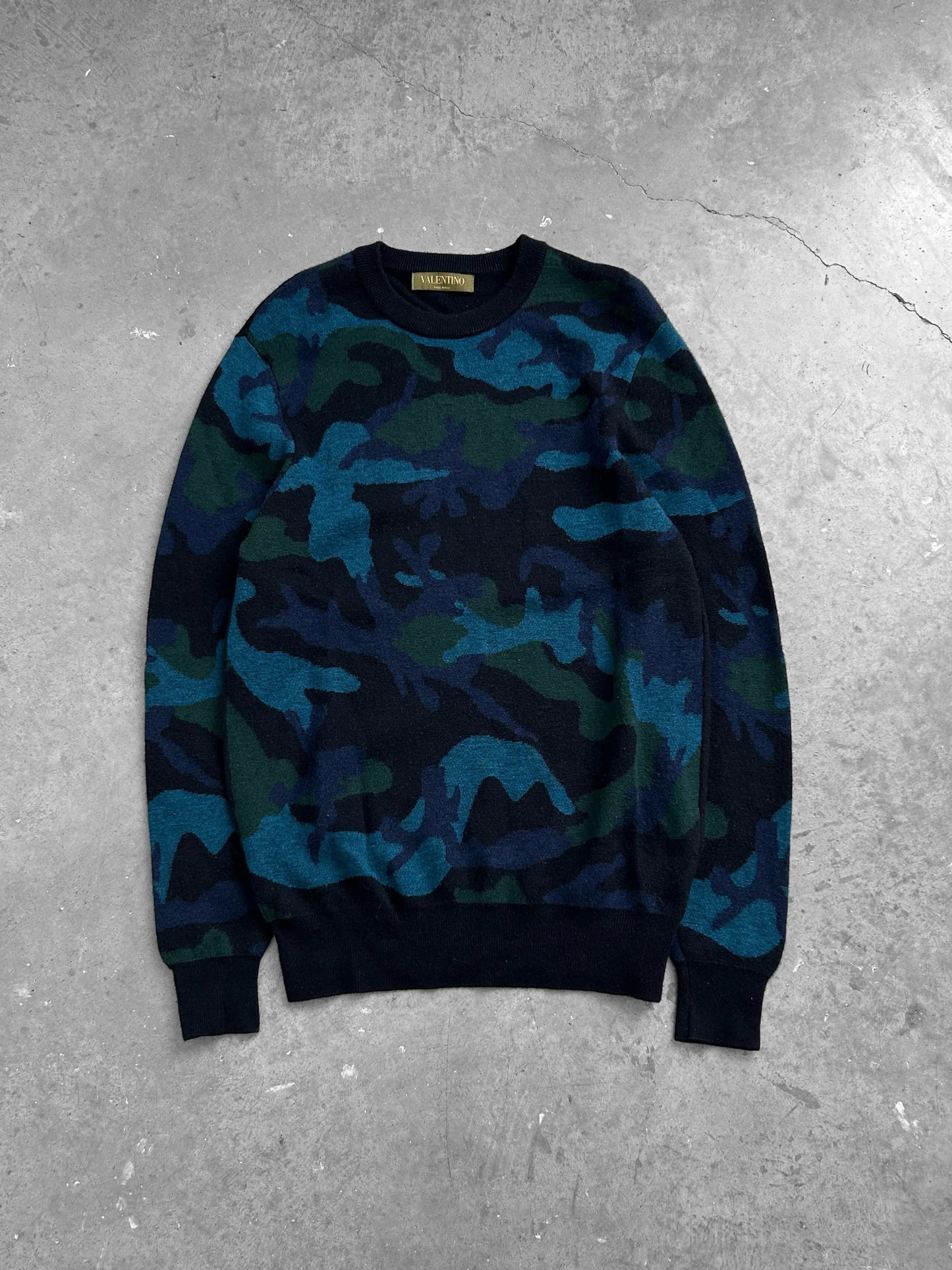 Valentino Camo Sweatshirt