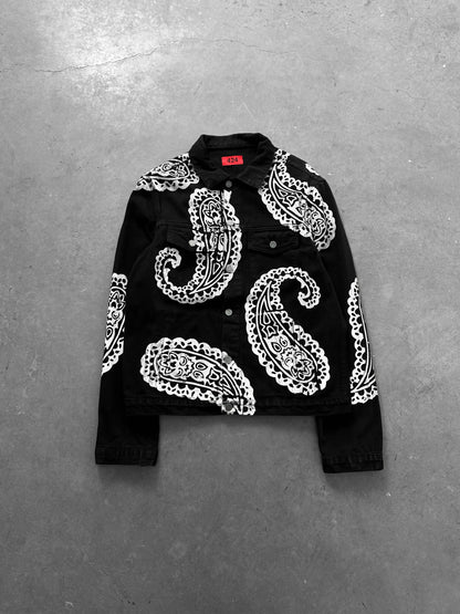 424 Bandana Denim Jacket