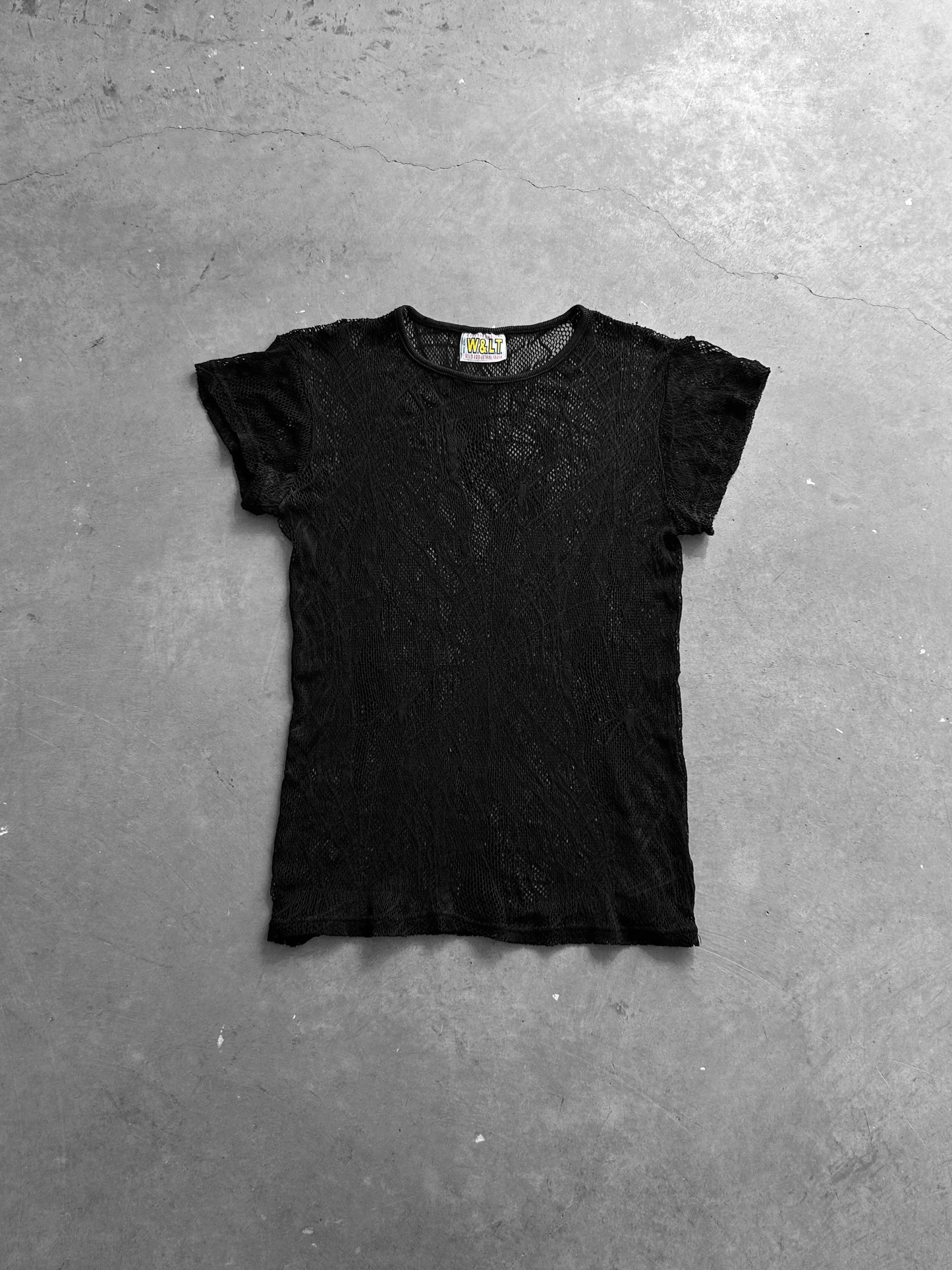 Walter Van Beirendock W&LT 00's Spider Crochet Tee