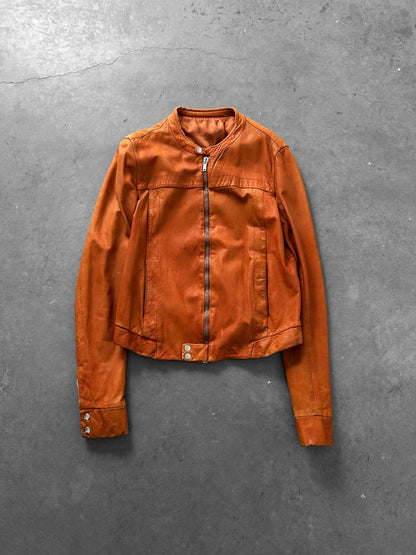 Rick Owens SS05 Scorpio Bozo Cafe Leather Jacket