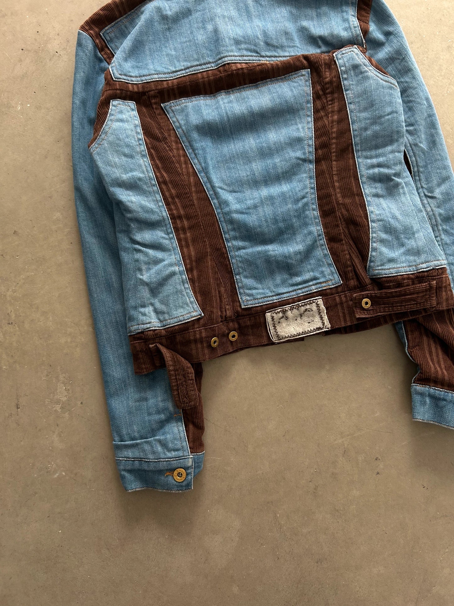Dolce & Gabbana Denim & Corduroy Jacket