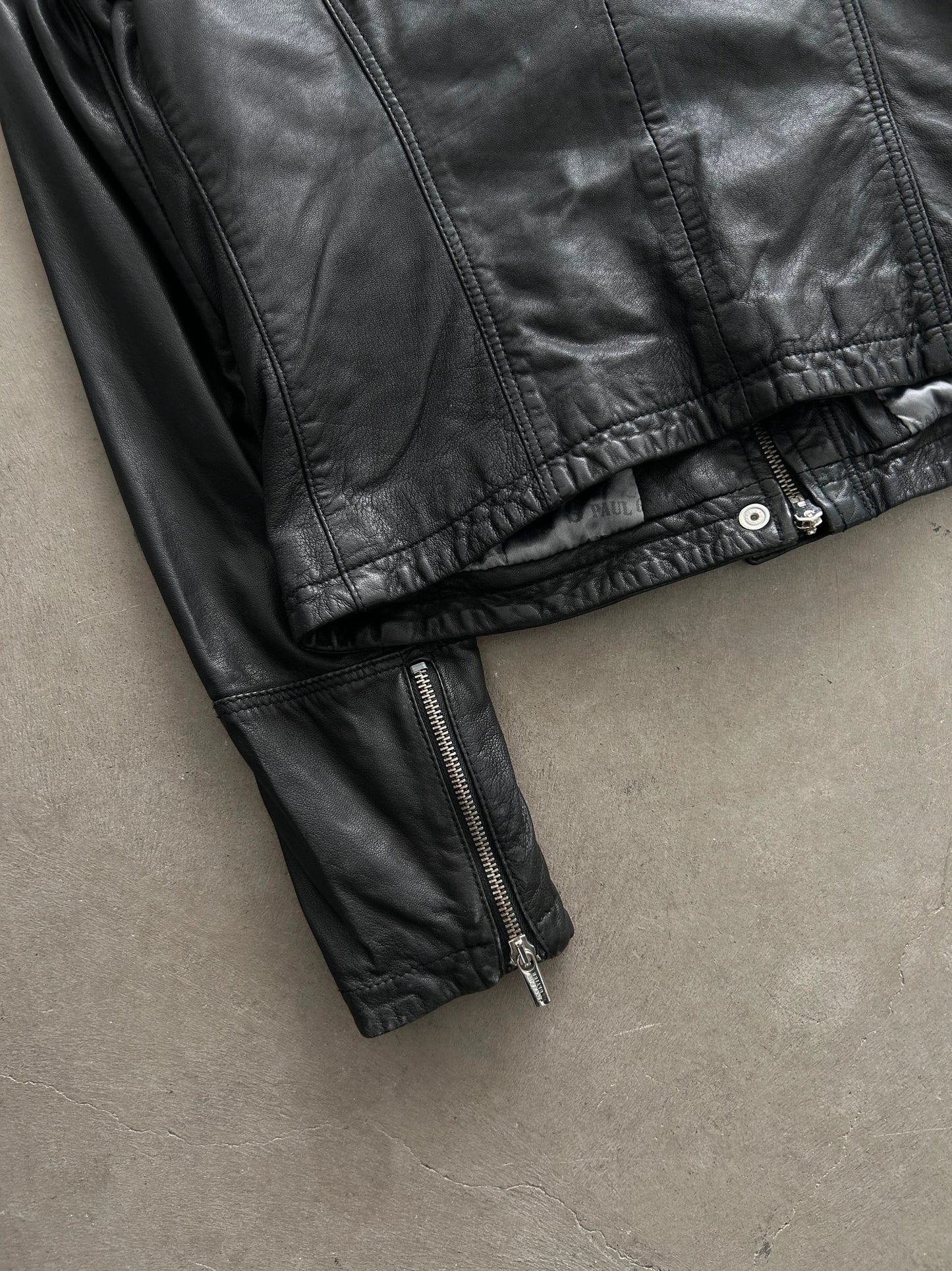 Jean Paul Gaultier Jean's 00's Leather Jacket