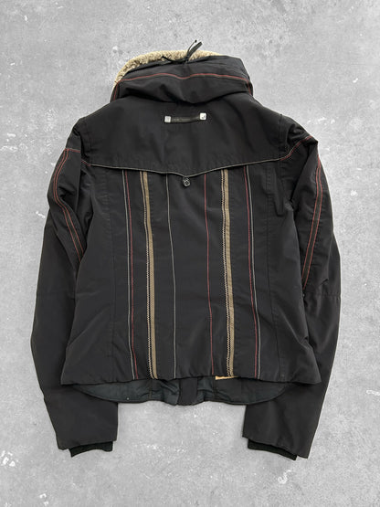 Marithé + François Girbaud Fur Collar Jacket (S)