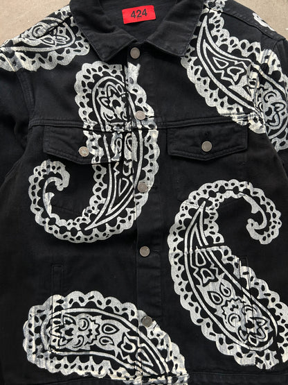 424 Bandana Denim Jacket