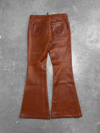 Dsquared2 Cowboy Leather Pants (30)