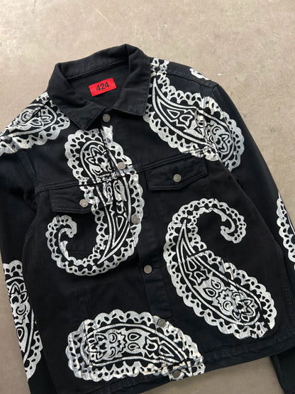 424 Bandana Denim Jacket