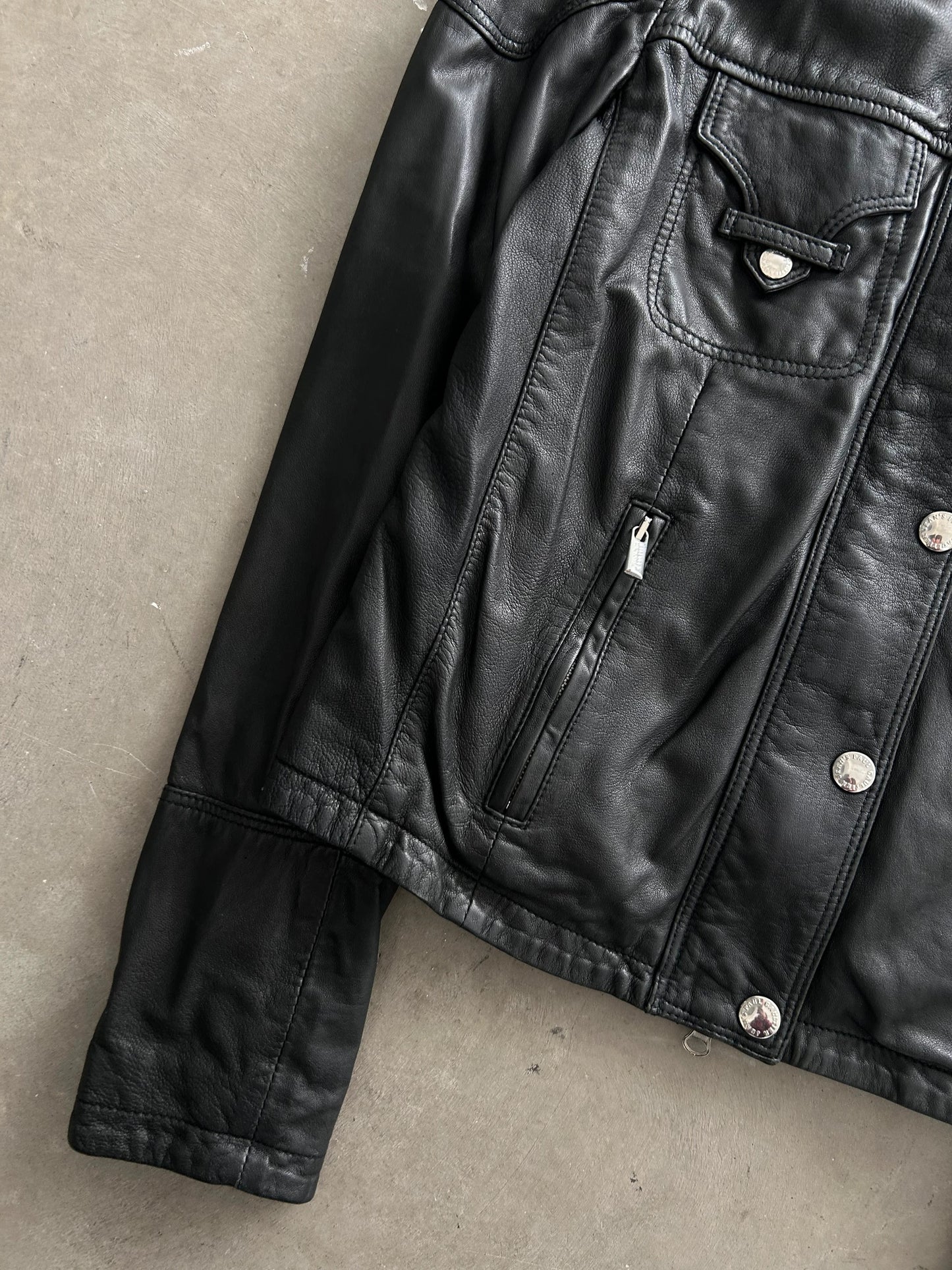 Jean Paul Gaultier Jean's 00's Leather Jacket