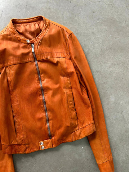 Rick Owens SS05 Scorpio Bozo Cafe Leather Jacket