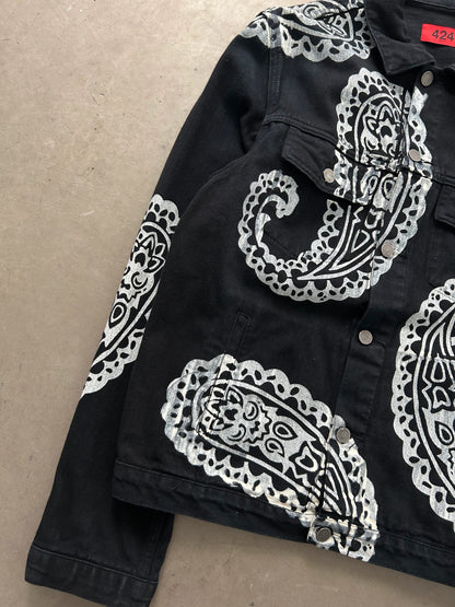 424 Bandana Denim Jacket