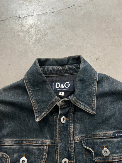 Dolce & Gabbana Padded Denim Jacket