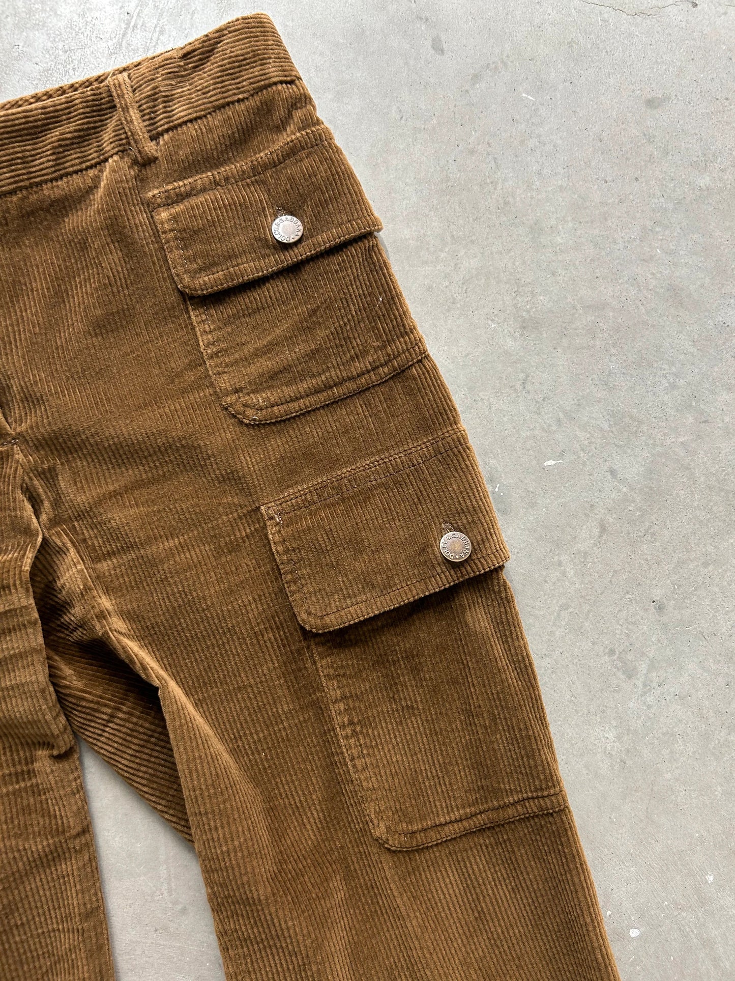 Dolce & Gabbana Corduroy Cargos