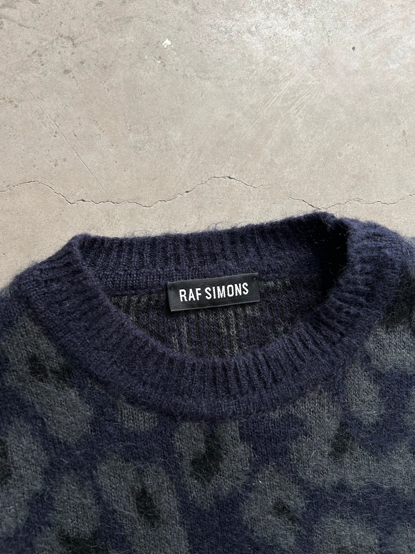 Raf Simons SS18 Leopard Sweatshirt
