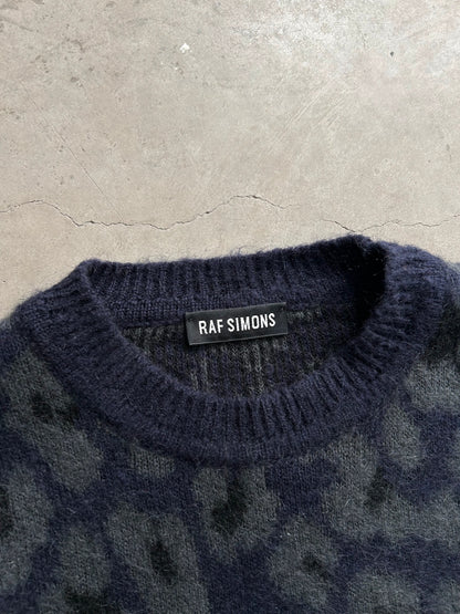 Raf Simons SS18 Leopard Sweatshirt