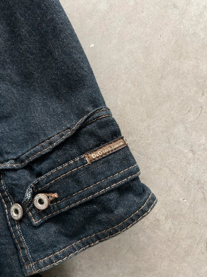 Dolce & Gabbana Denim Long Coat