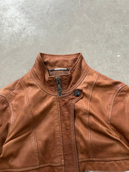 Dolce & Gabbana Leather Multipocket Zipper