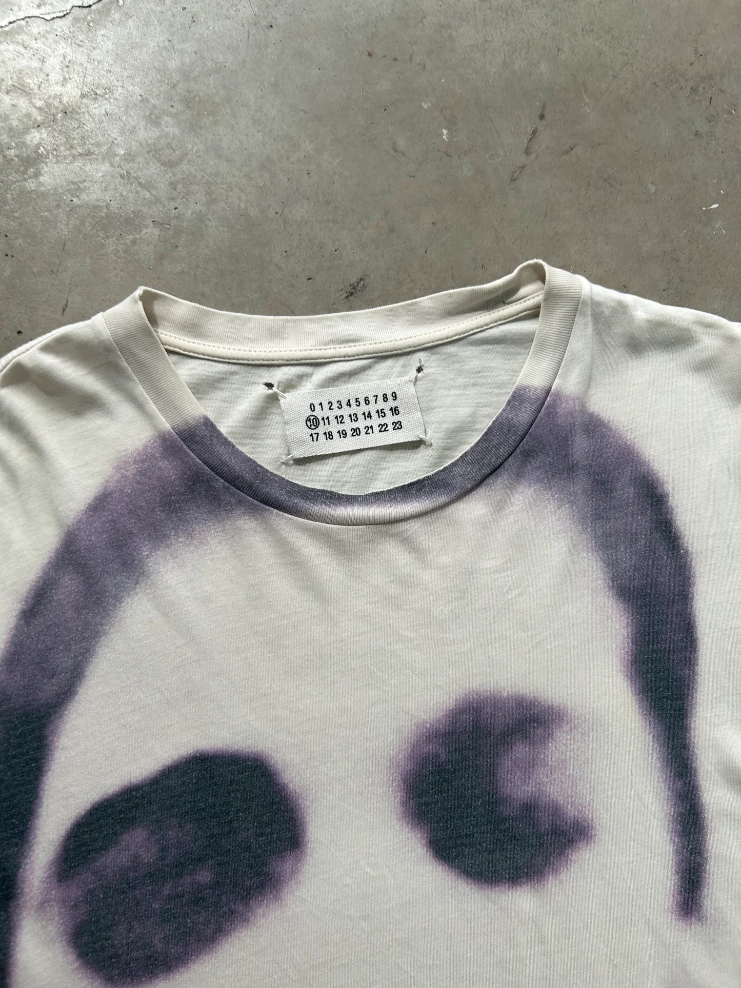 Maison Margiela SS10 Blur Face Tee
