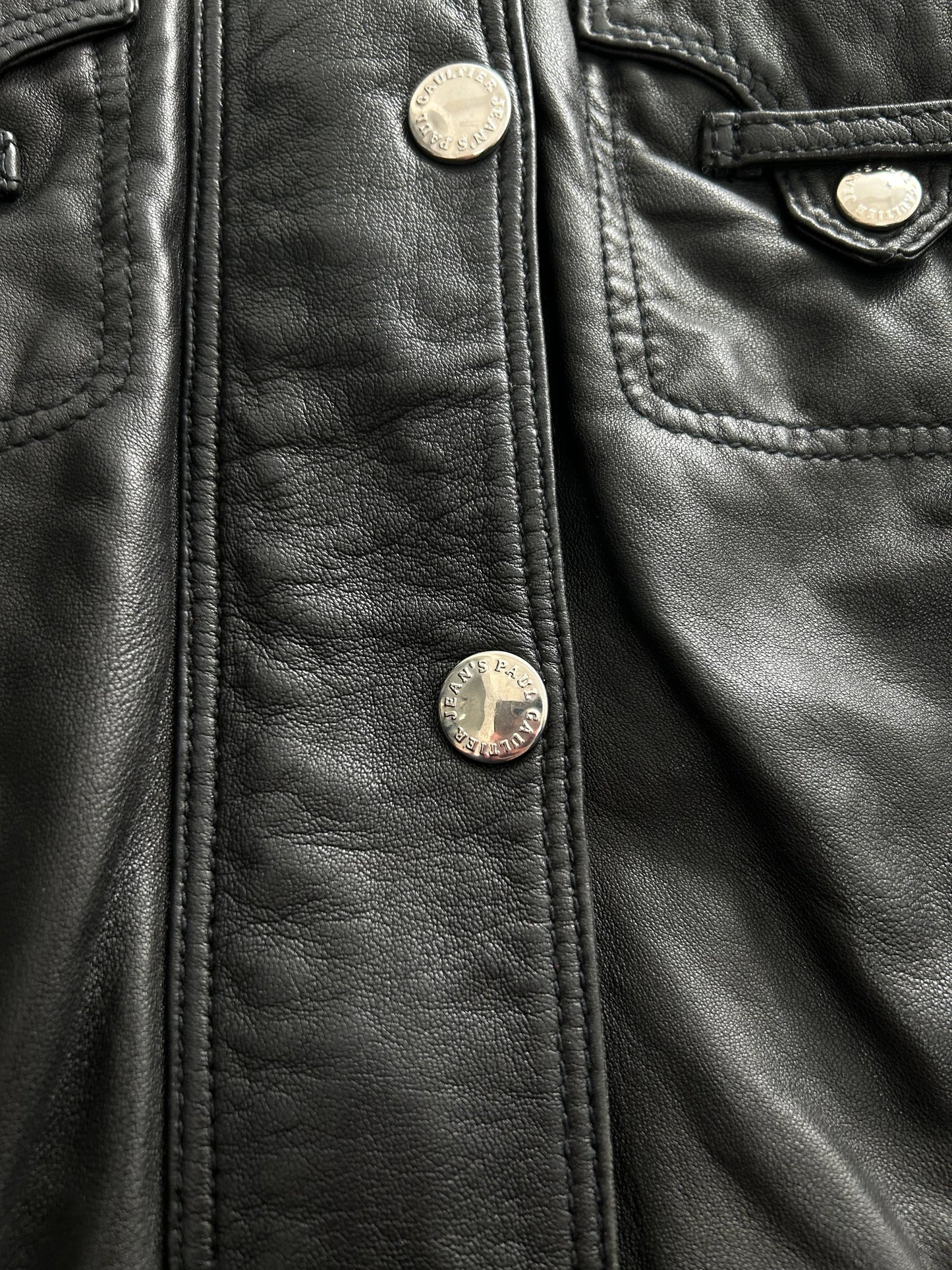 Jean Paul Gaultier Jean's 00's Leather Jacket