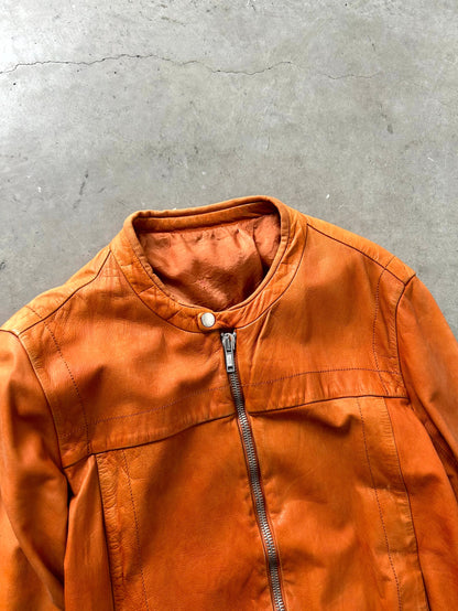 Rick Owens SS05 Scorpio Bozo Cafe Leather Jacket