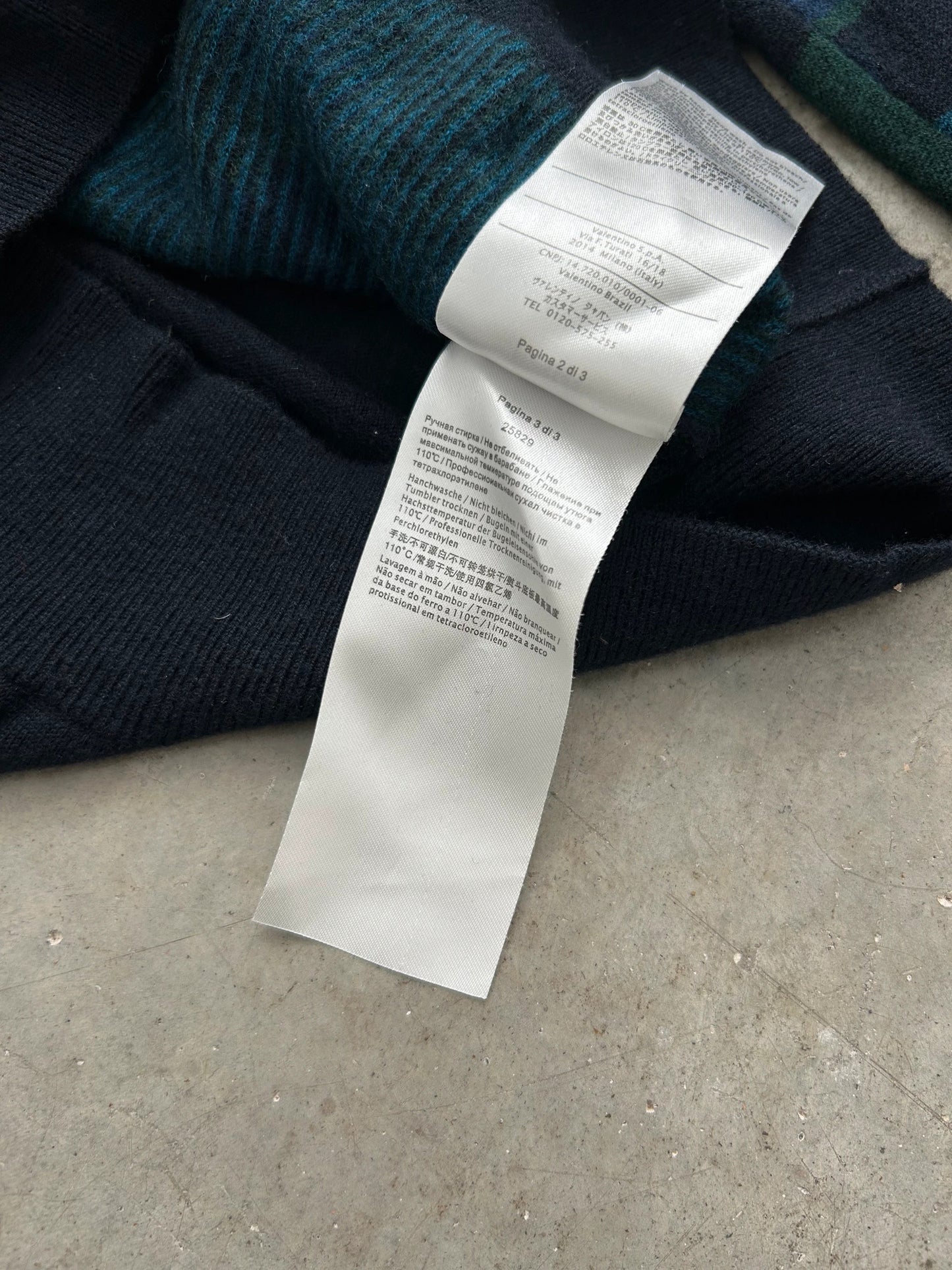 Valentino Camo Sweatshirt