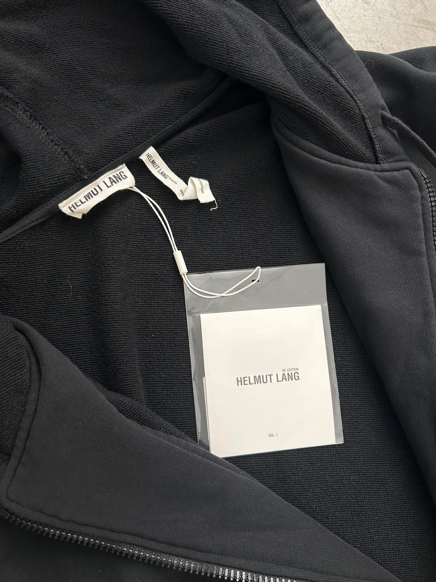 Helmut Lang 00's Spiked Hoodie