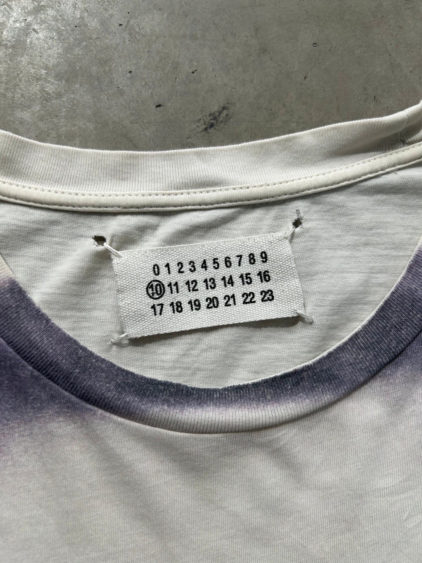 Maison Margiela SS10 Blur Face Tee