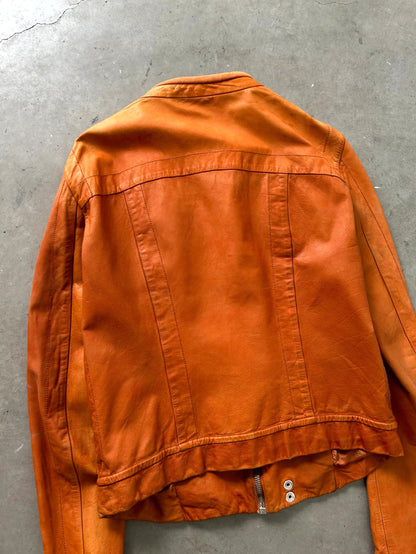 Rick Owens SS05 Scorpio Bozo Cafe Leather Jacket