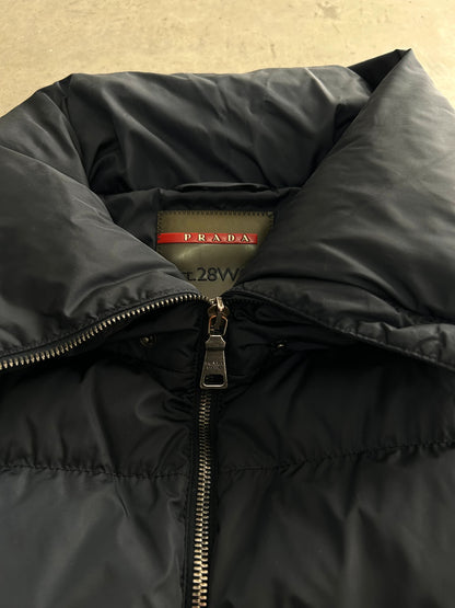 Prada 00's Blue Puffer Jacket