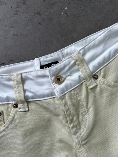 Dolce & Gabbana Two Tone Jeans