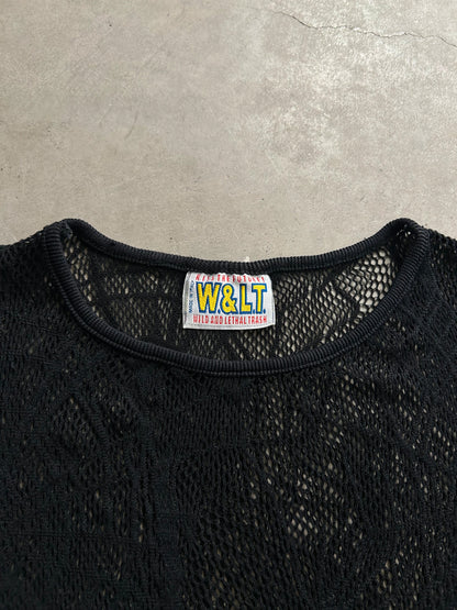 Walter Van Beirendock W&LT 00's Spider Crochet Tee