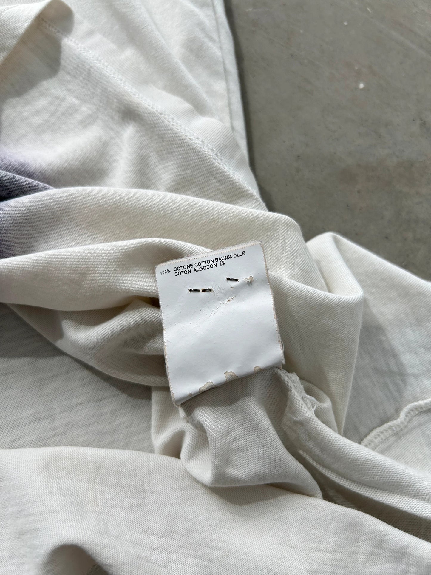 Maison Margiela SS10 Blur Face Tee