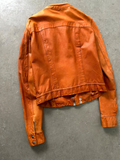 Rick Owens SS05 Scorpio Bozo Cafe Leather Jacket