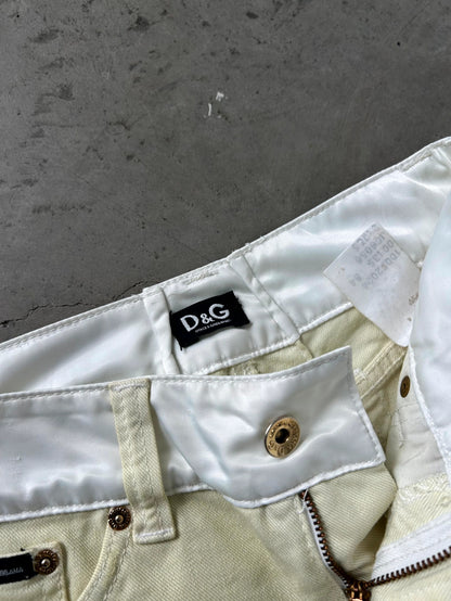 Dolce & Gabbana Two Tone Jeans